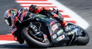 Marco Bezzecchi dominó la práctica junto con las Aprilia