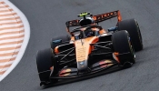 Norris ganó la pole para la carrera del domingo en Zandvoort. Colapinto fue 14°