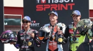 Raúl Fernández ganó el Sprint del GP de Italia tras una apuesta con los neumáticos