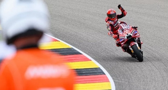 Marc Márquez dominó el Sprint del GP de Alemania de MotoGP