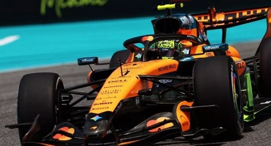 Norris logró la pole del Sprint del GP de Miami. Colapinto entre los diez primeros