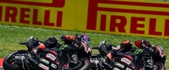 Marco Bezzecchi lider贸 un emotivo 1-2 de Aprilia en el GP de Italia